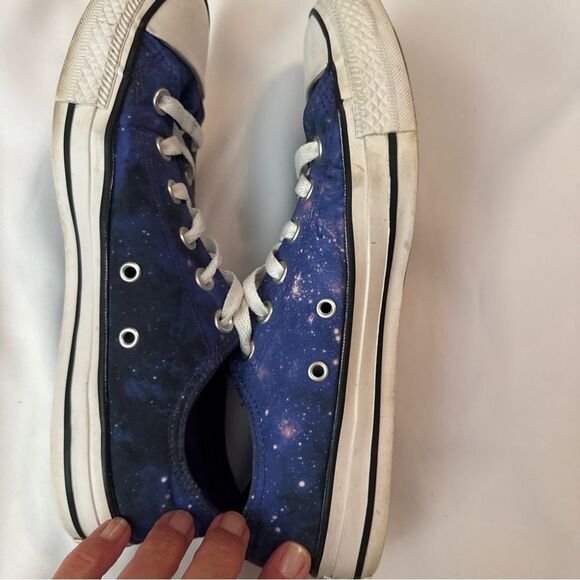 Converse Galaxy Blue and White Sneakers - Picture 8 of 14